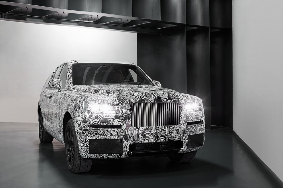 Rolls-Royceov prestižni športni terenec se bliža uresničitvi (prve fotografije)