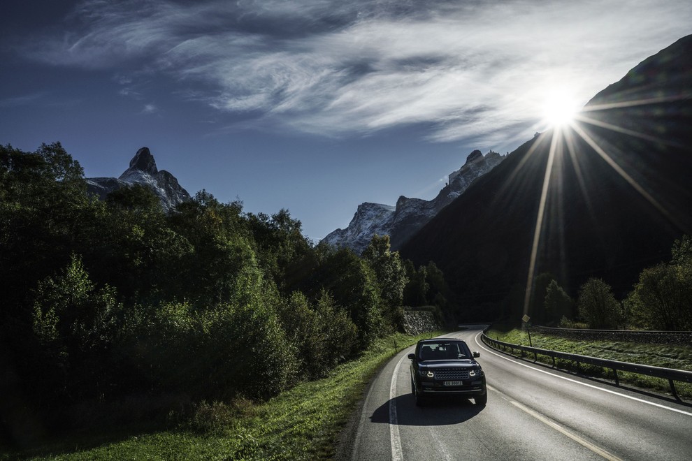 Land Roverjevi razgledi po Norveški