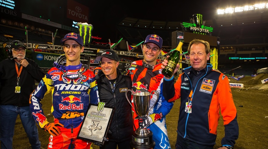 Monster Energy Supercross: Drama v Anaheimu 2 (video) (foto: KTM)