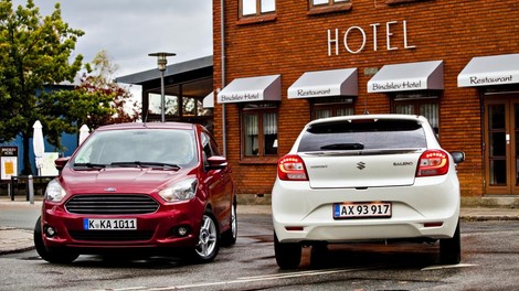 Stari imeni, nova avtomobila: primerjamo Ford Ka+ in Suzuki Baleno