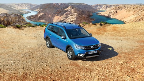 Dacia Logan MCV kot terenski Stepway; Romuni za Ženevo pripravili posebno serijo