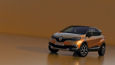 Renault Captur se je uskladil s Kadjarjem