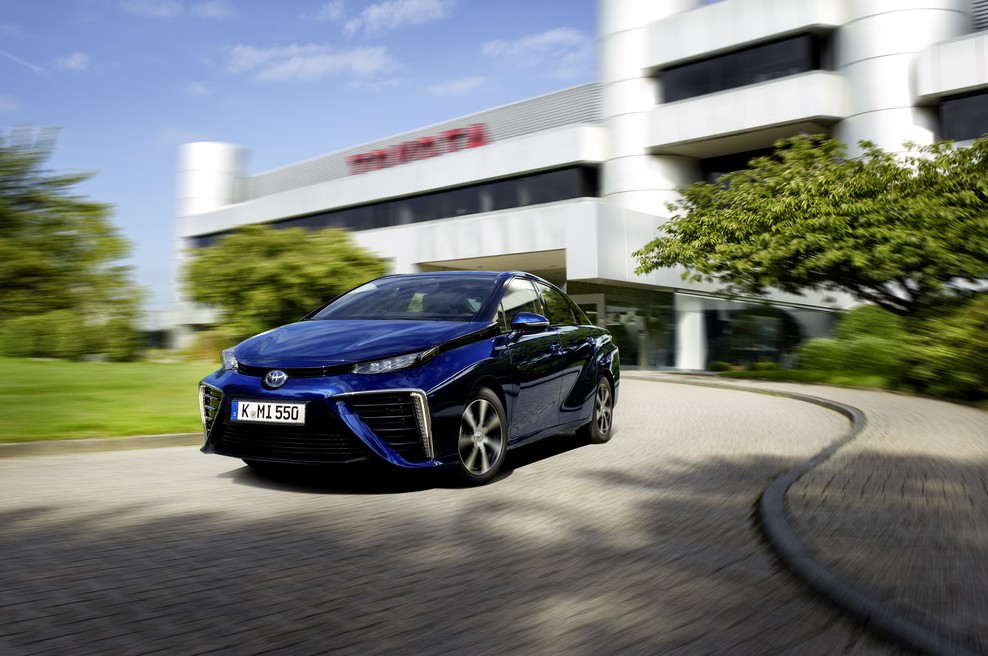 Toyota Mirai je prejela pet zvezdic na ekološkem testu (foto: Toyota)