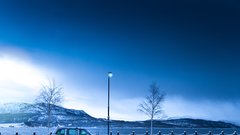 Električni taksi na preskusih v polarnem mrazu