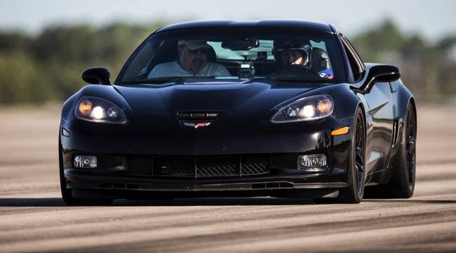 Električna Corvette Z06 je dosegla nov rekord v pospeševanju (foto: Genovation)