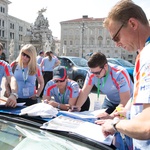 Prva etapa tridnevnega ECOnova Rallyja se je uspešno zaključila; danes ob 14. uri se bo ustavil tudi v Ljubljani (foto: ECOnova)