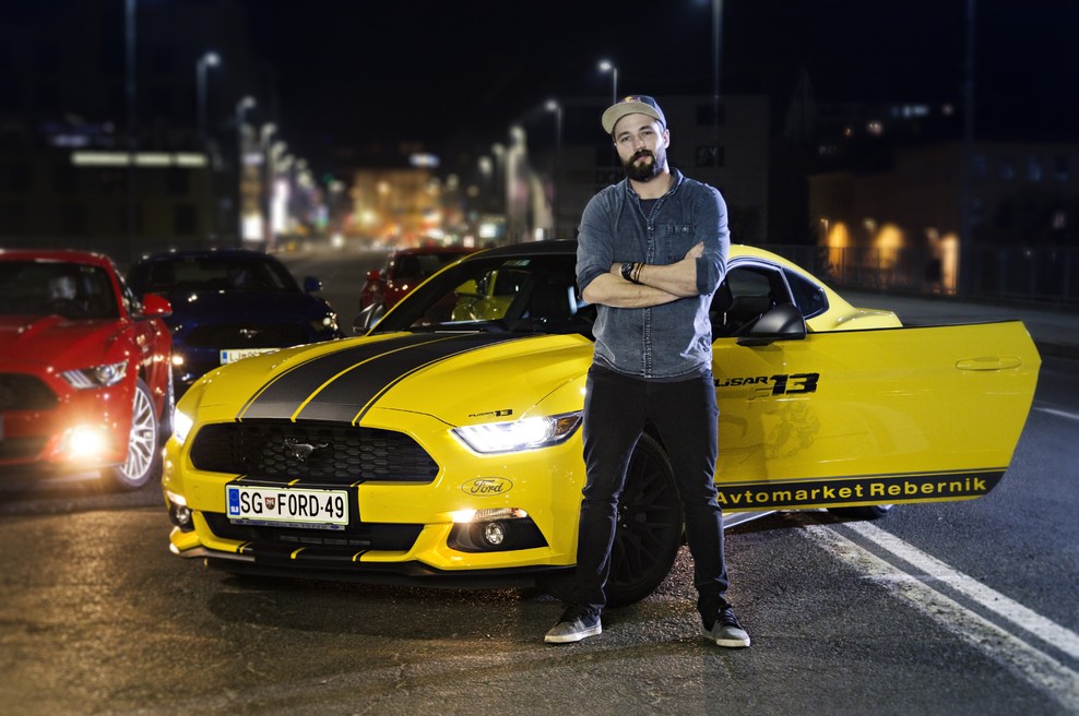 Na Avtomobilskem salonu Slovenije tudi Filip Flisar (foto: Danijel Čančarevič)