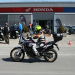 Foto: otvoritev moto sezone v Trzinu. Motoristi reševalci imajo Ducatija Multistrado! (foto: Primož Jurman)