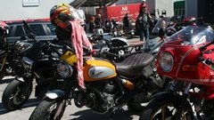Foto: otvoritev moto sezone v Trzinu. Motoristi reševalci imajo Ducatija Multistrado!