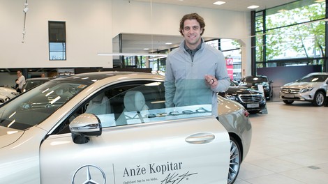 Anže Kopitar je novi ambasador Mercedesa-Benza