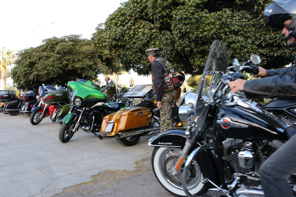 Foto: ko se v Palermu zberejo lastniki Harley-Davidsonov