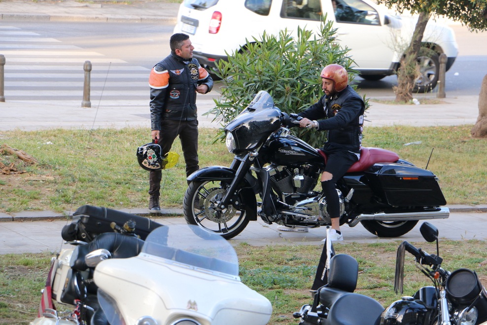 Foto: ko se v Palermu zberejo lastniki Harley-Davidsonov