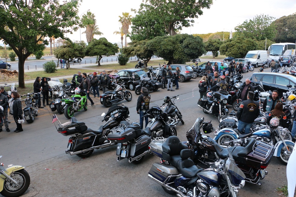 Foto: ko se v Palermu zberejo lastniki Harley-Davidsonov