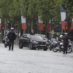 Francoski predsednik se je na inavguracijo pripeljal z novim DS7 Crossbackom (foto: Newspress)