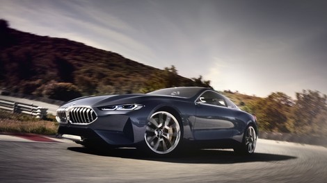 Prestižna premiera študije BMW-ja serije 8 na Lagu di Como