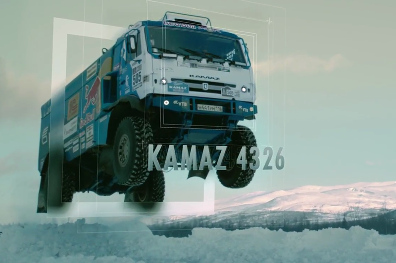 Seveda želite videti, kako daleč lahko skoči 10-tonski ruski tovornjak Kamaz (foto: Red Bull)