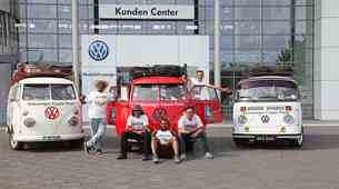 Trije stari VW Transporterji in en Hrošč: iz Malezije v Nemčijo in nazaj