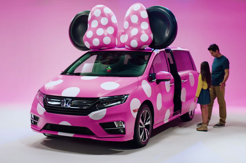 Ko se združita Disney in Honda, nastane uradno vozilo za Mini Miško (foto: Disney)