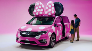Ko se združita Disney in Honda, nastane uradno vozilo za Mini Miško