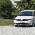 Novo v Sloveniji: Škoda Rapid, tretji najbolj prodajan model te znamke pri nas (foto: Matija Janežič)