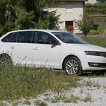 Novo v Sloveniji: Škoda Rapid, tretji najbolj prodajan model te znamke pri nas (foto: Matija Janežič)