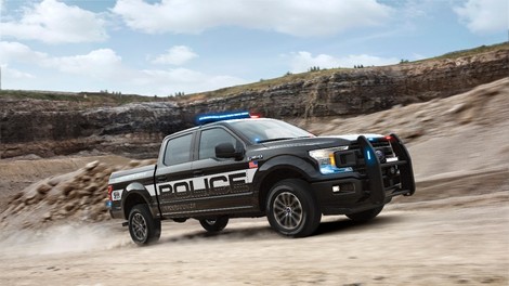 Fordova okrepitev za ameriško policijo: F-150 'Police enforcer' (video)