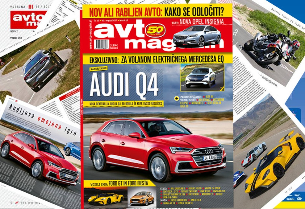 Izšel je novi Avto magazin: preberite novosti s področja avtomobilizma in motociklizma