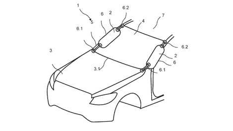 Mercedes Benz predstavil patent zračne vreče za zaščito pešcev