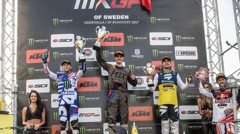 MXGP: Tim Gajser zmagal na Švedskem, naslednjo nedeljo bo dirkal v Orehovi vasi