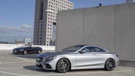 Mercedes-Benz je prenovil razkošna kupe in kabriolet