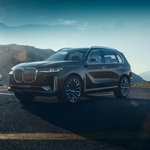 BMW bo z X7 zapolnil nišo v svoji razkošni ponudbi; napoveduje ga študija BMW Concept X7 iPerformance (foto: BMW)