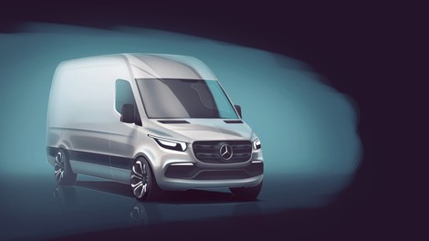 Mercedes Benz predstavlja novo generacijo Sprinterja