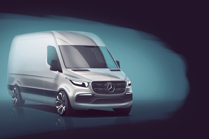 Mercedes Benz predstavlja novo generacijo Sprinterja (foto: Daimler)