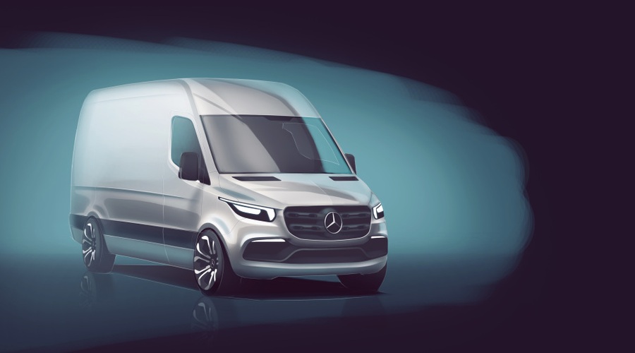 Mercedes Benz predstavlja novo generacijo Sprinterja (foto: Daimler)