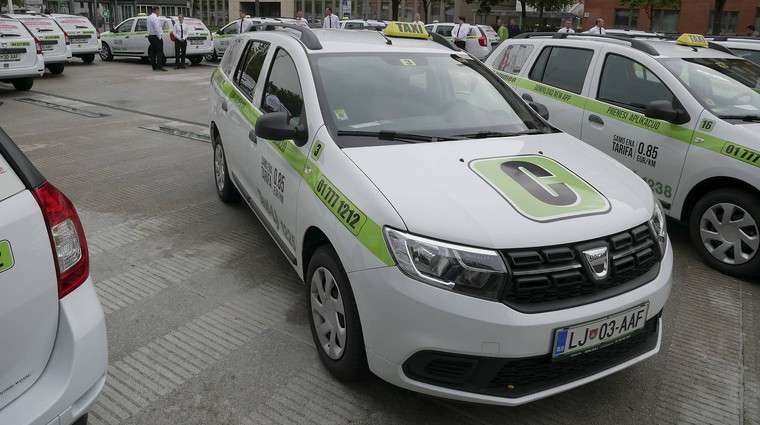 Ljubljana je dobila novo taksi službo (foto: Matija Janežič)