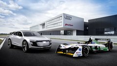 Audi je predstavil svoj prvi popolnoma električni dirkalnik