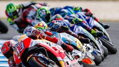 MotoGP, VN Avstralije: kdaj se je nazadnje od štarta do cilja borilo kar osem dirkačev?