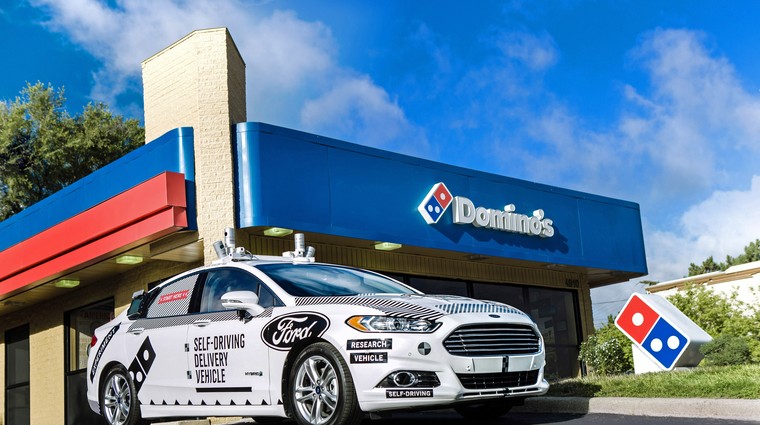Ford in Domino’s skupaj v projekt avtonomne dostave pic (foto: Ford)