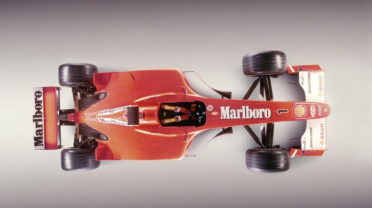 Na dražbi moderne umetnosti prodali Schumacherjev dirkalnik (foto: Scuderia Ferrari)
