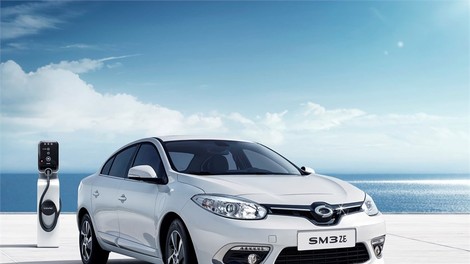 Renault in Samsung predstavljata prenovljen SM3 Z.E. s podaljšanim dosegom