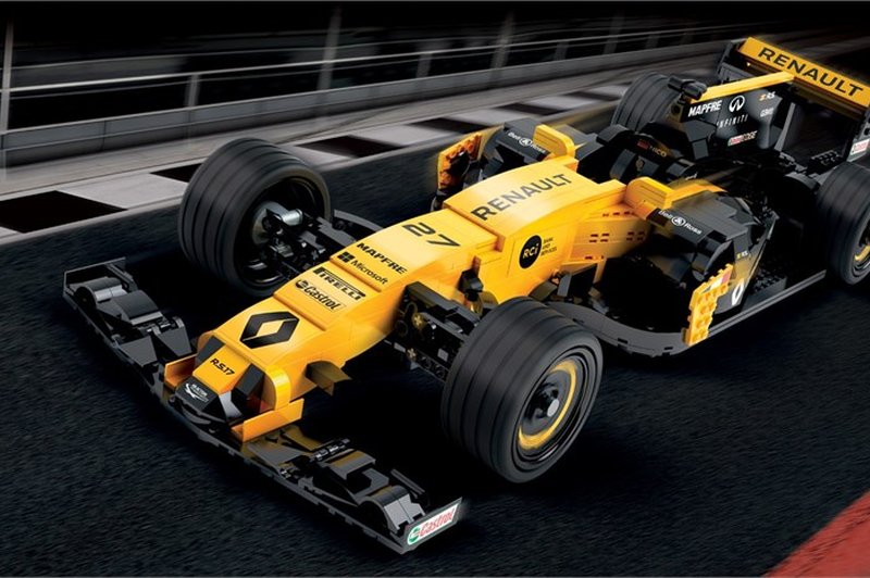 Renault in Lego skupaj izdelala maketo Formule 1 (foto: Epicure studio)