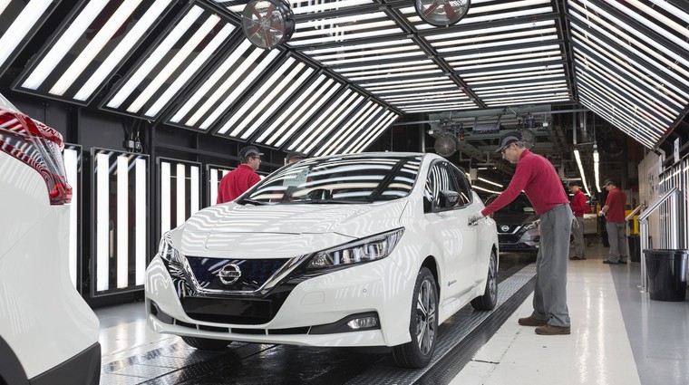 Nissan je zagnal evropsko proizvodnjo novega Nissana Leafa druge generacije (foto: Nissan)