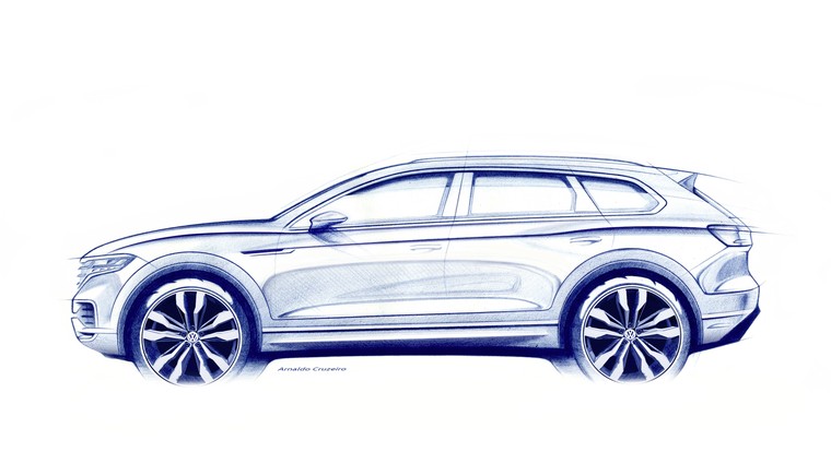 V Pekingu se bo predstavil novi Volkswagen Touareg (foto: Volkswagen)