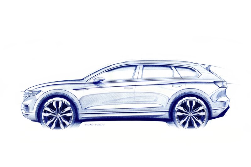 V Pekingu se bo predstavil novi Volkswagen Touareg (foto: Volkswagen)