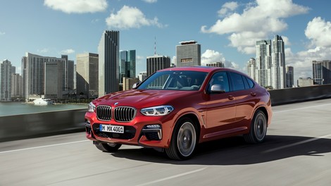 BMW je prenovil kupejevskega terenca X4