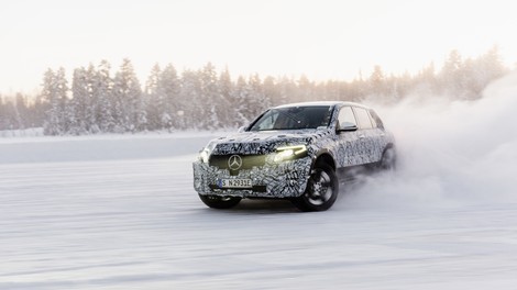 Prvi električni Mercedesov SUV je pred vrati: EQC že v fazi testiranj