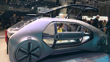 Ženeva 2018: Renault EZ-GO združuje električni avtomobil in dnevno sobo