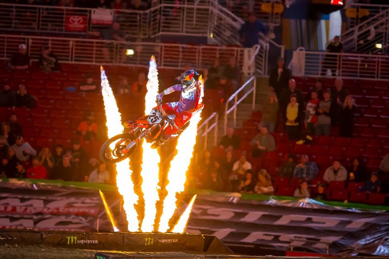 Monster Energy Supercross: Musquin kraljeval v Indianapolisu (video) (foto: Simon Cudby (KTM))