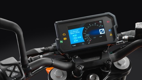 KTM My Ride na zaslonu prikaže tudi dohodne telefonske klice