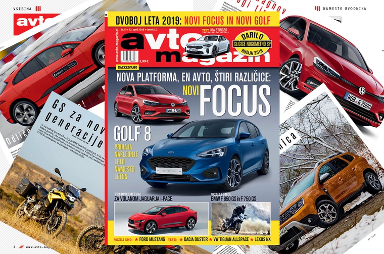 Izšel je novi Avto magazin! Testi: Kia Stinger, Dacia Duster, VW Tiguan Allspace (foto: MJ)